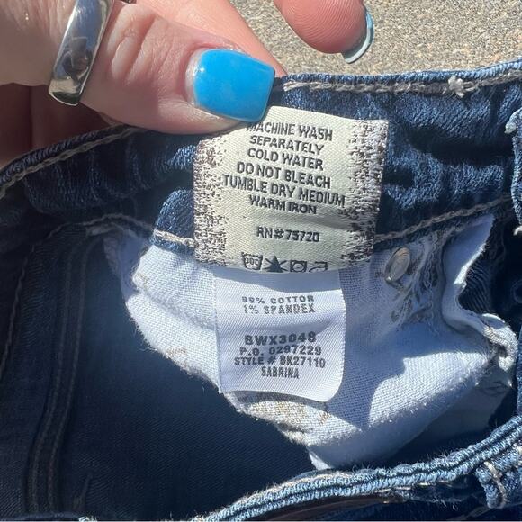 Buckle BKE Sabrina jean shorts size 25 - Picture 4 of 5